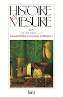 Histoire & Mesure, no 35-2